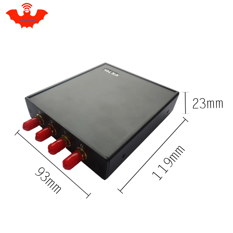 UHF RFID reader 915MHZ impinj R2000  4 antenna port  fixed Reader for warehouse logistic production line RS232 rfid card scanner