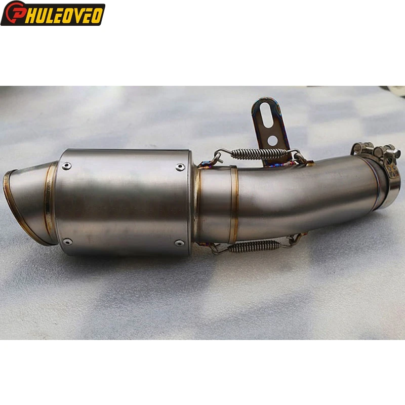 

Titanium Alloy for BMW S1000RR 2010-2014 2015-2016 Motorcycle Exhaust Silencer Muffler Escape with Middle Link Pipe Connect Pipe