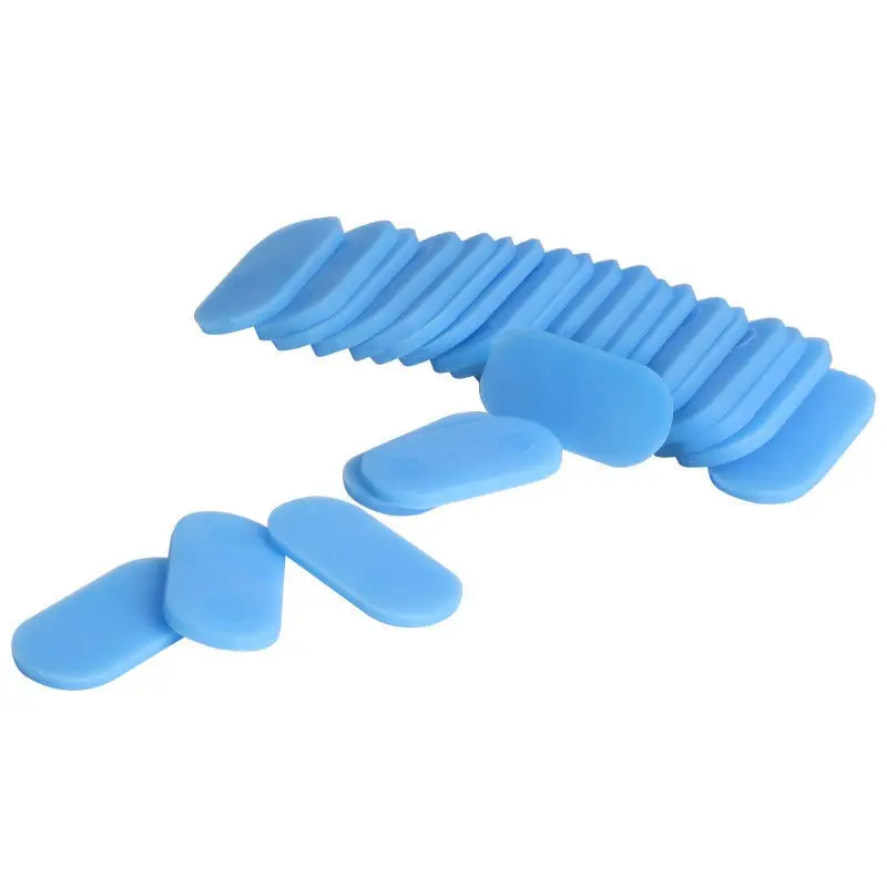 10Pcs Dental Base Plate Wax Thermoplastic Molding Discs Temporary Crown Bridge Material Impression Tablets