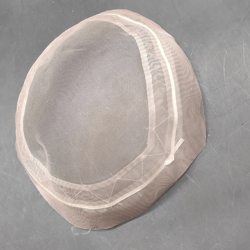 Filet de base de toupet pour hommes, casquette de base, cheveux, pièce