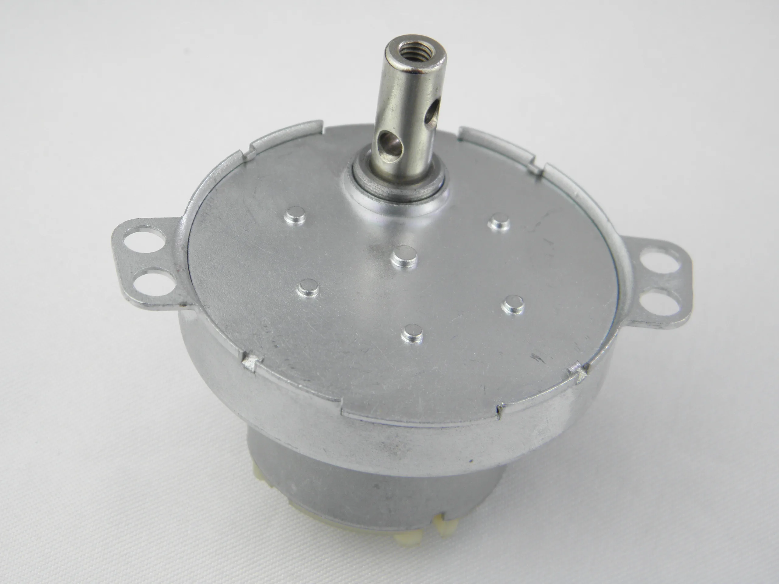 DC มอเตอร์เกียร์ JS-50แปรงมอเตอร์ DC 12V 10Rpm แรงบิดขนาดใหญ่หมุนขาตั้งจอแสดงผล Dedicated
