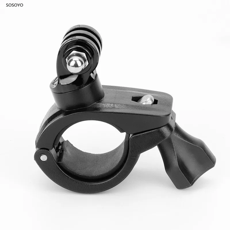 Bicycle Clip Motorcycle Bracket Holder Mount Adapter For Gopro Hero 8 7 6 5 4 Xiaomi Yi 4K Dji OSMO Action Camera Accessories