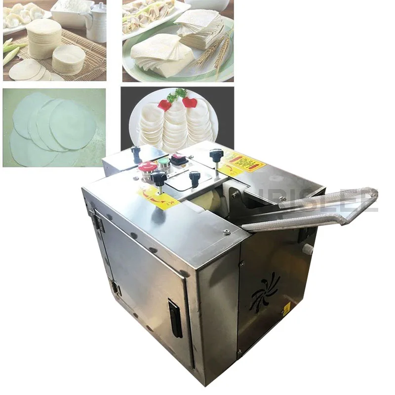 220/110v small automatic dumpling gyoza dough wrapper machine/empanada skin making machine