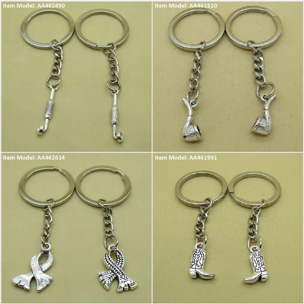 Keychain Keyring Tobacco Smoking Pipe Scarf Bag Charms Key Chains Rings