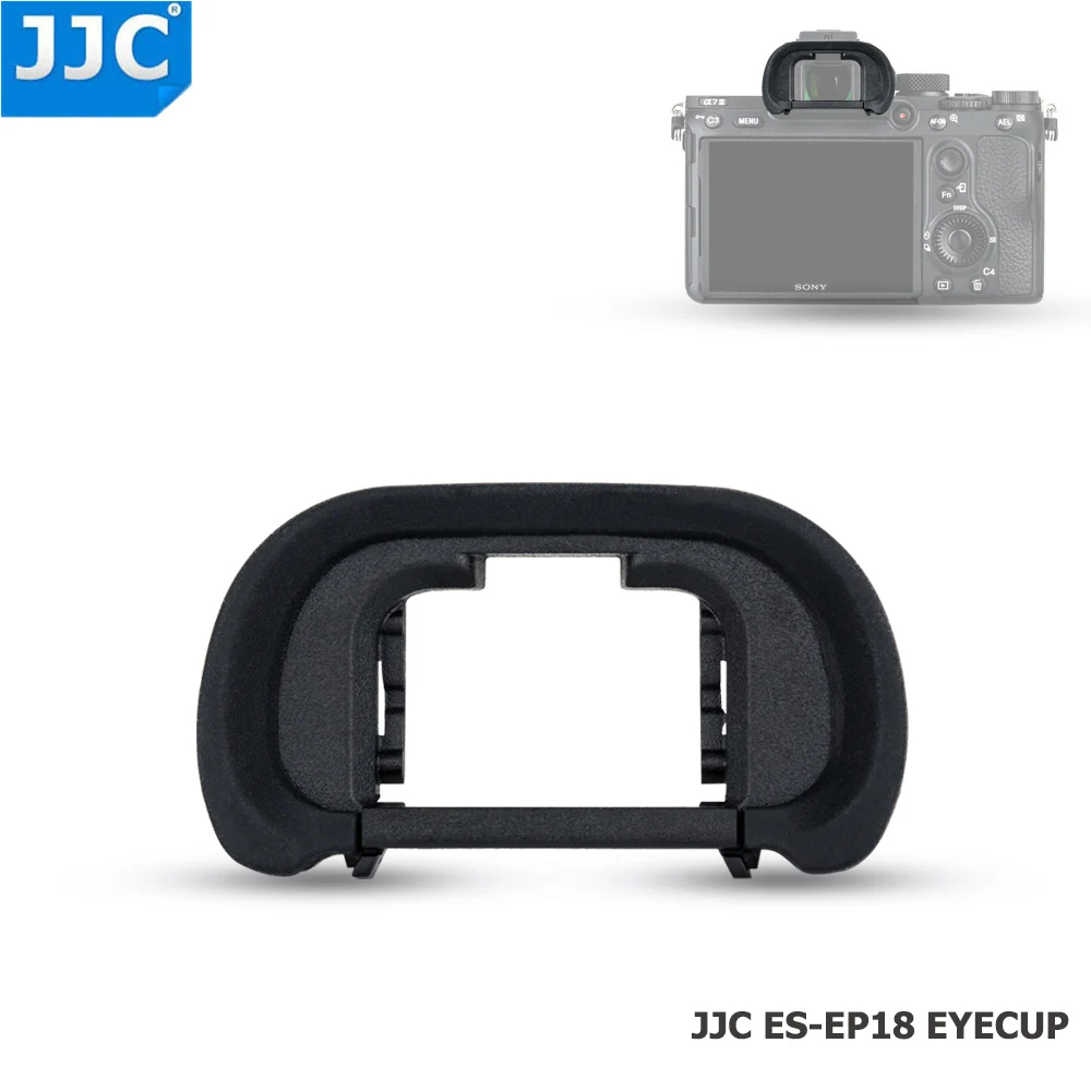 JJC FDA-EP18 Soft Eyecup Eyepiece Viewfinder Eye Cup for Sony a7 III II a7 a7R IV III II a7R a7S II a7S a9 II a99 II Eyeshade