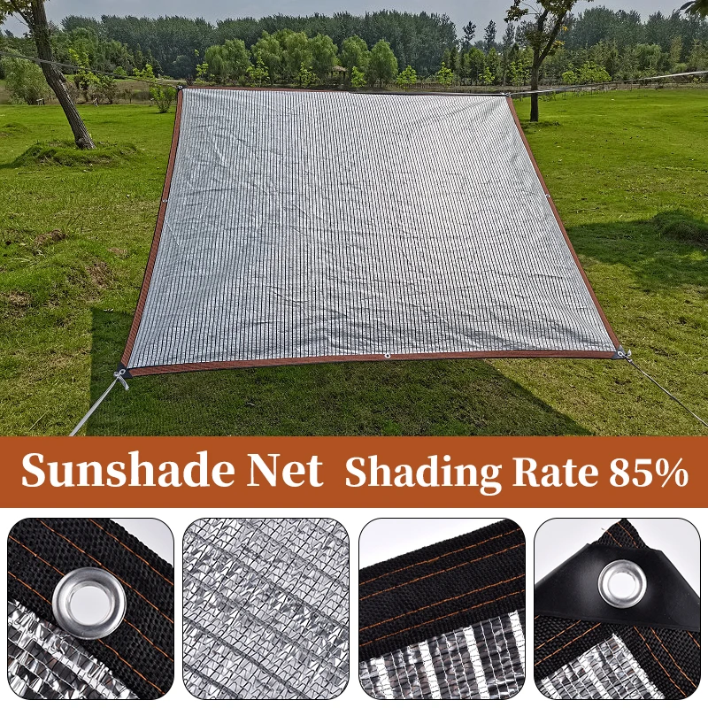 Anti-UV HDPE Sunshade Net Outdoor Awning Garden Succulent Plants Shade Sails House Sun Shelters Balcony Greenhouse Sunshade Nets