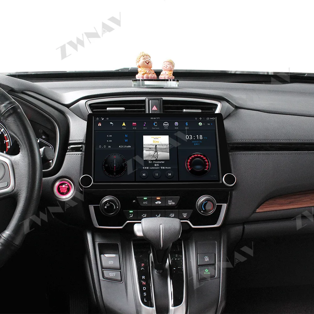 4G+64GB MAX-PAD 11.8'' Android 13 Car Multimedia Player streaming media For Honda crv 2017-2020 Navigation Head unit Auto Radio