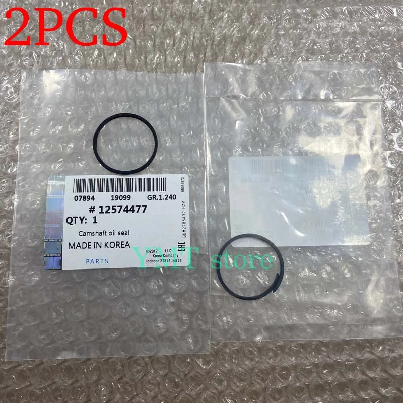 

2PCS High Quality Auto Transmission Oil- Seal For GM Buick New Lacrosse Regal Malibu Encore Enclave GL8 Cadillac 2.4L 12574477