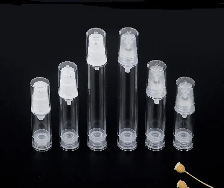 

500pcs 10ml duckbill bottle vacuum bottles , cosmetic empty 5ml airless pump bottle , 15ml airless cosmetic bottle SN309