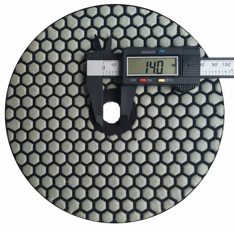 3PCS/Set 7 Inch 180mm Dry Polishing Pad Sharp Type Flexible Diamond Polishing Pad For Granite Marble Stone