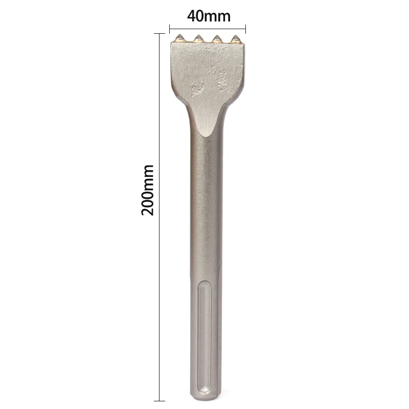 3 Kinds Of Shank Electric Pick Power Tool Electric Hammer YG8C Alloy Chisel Drill Bits for Chiseling Concrete Wall Crank Impact