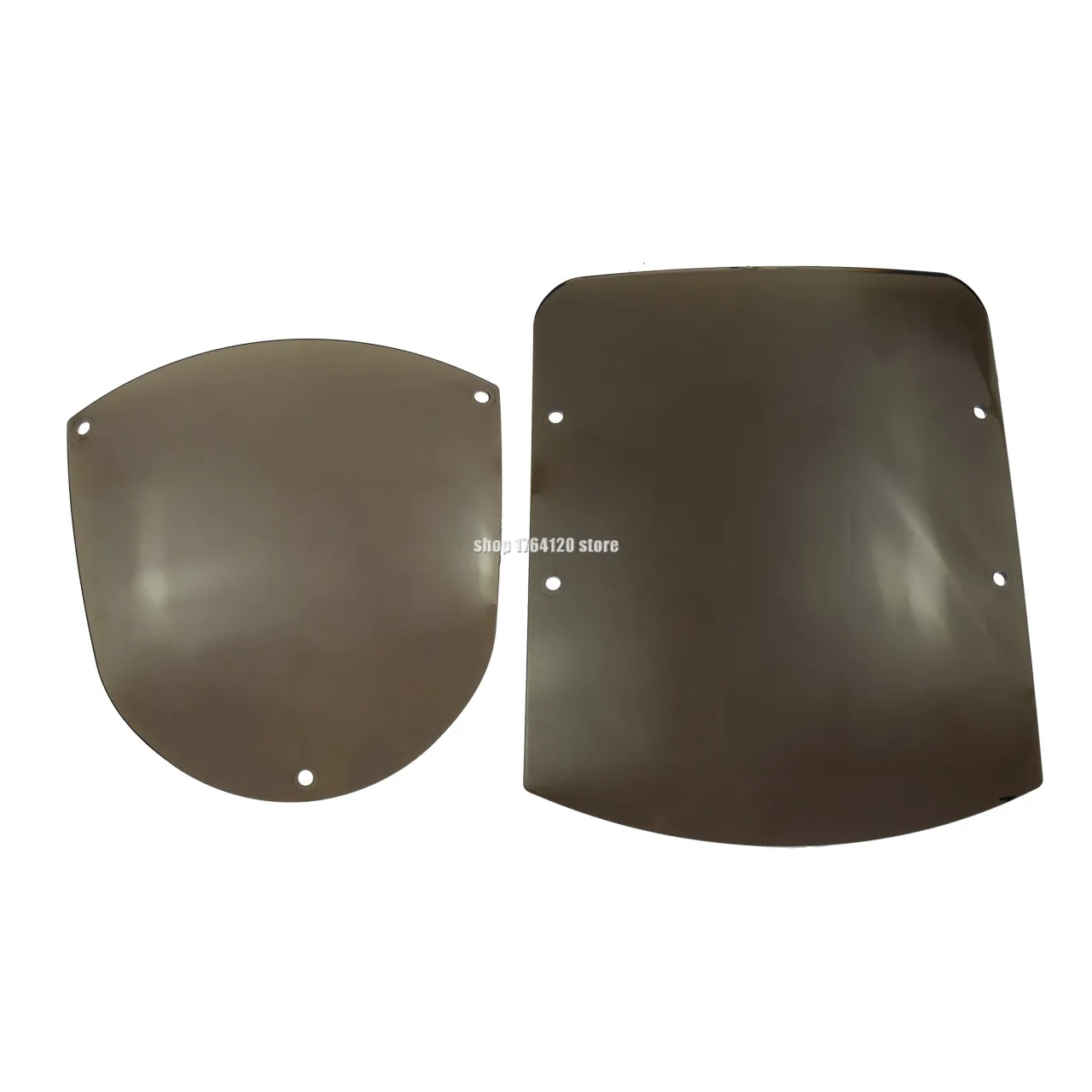 Motorcycle ABS Windshield Quarter Fairing Smoke/Clear Kits For Harley Sportster 883 1200 1988-Up Dyna Super Glide 95-05 FXR