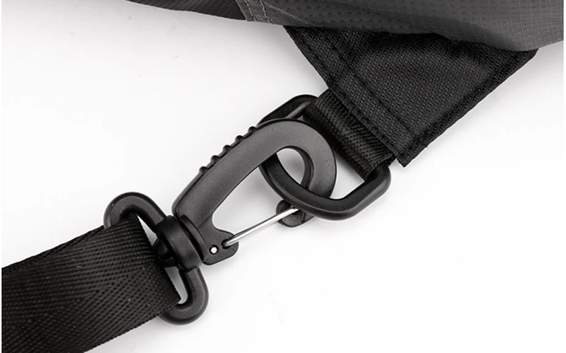 Männer Kleine Rucksack Rucksack Messenger Cross Body Brust Taschen Mehrzweck Military Reise Nylon Männlichen Mode Daypack Rucksack – Detail 12