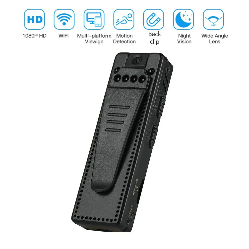 Telele A12 1080P kamera WiFi cyfrowy rejestrator wideo kamera noktowizyjna miniaturowe kamery DVR