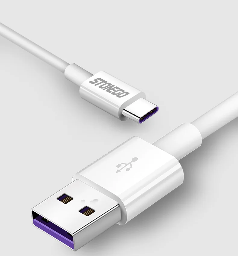 Cavo SuperCharge 6A 100W 1,5m Da USB-A A USB-C Per Honor Magic 6/6 Pro, Huawei P30/P40 Ecc. | Ricarica Veloce E Sincronizzazione