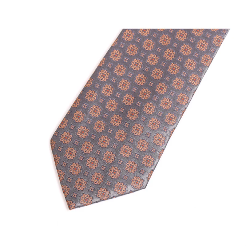 Cravate Jacquard de luxe pour hommes, 8CM de large, motif Floral, de haute qualité, pour costume de travail, à la mode, col formel, nouveau Design