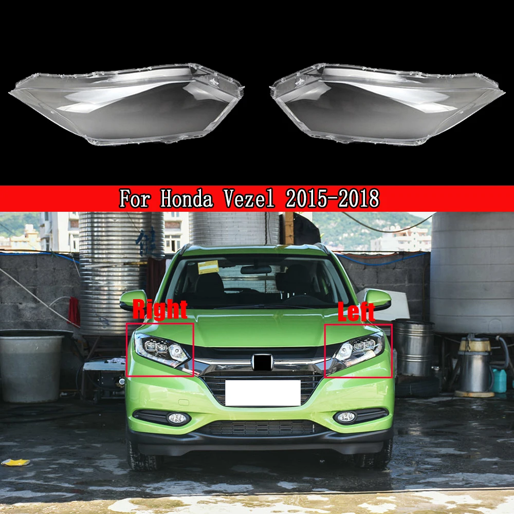 

Headlight Cover Transparent Lampshade Headlamp Shell Replace Original Lens Plexiglass For Honda Vezel 2015 2016 2017 2018