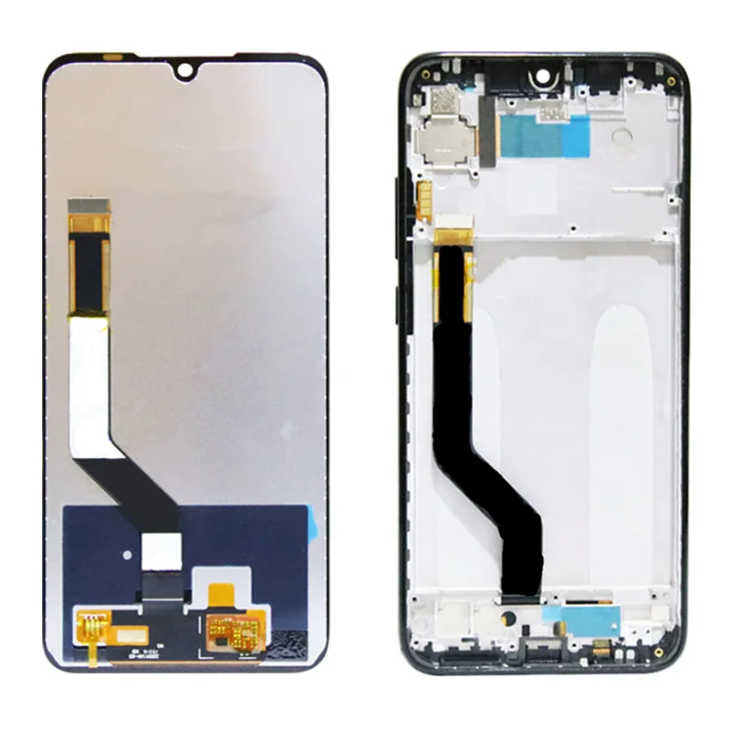 Original Display with frame for Xiaomi Redmi Note 7 Redmi Note 7 Pro LCD Touch Screen Digitizer Assembly Repair Parts