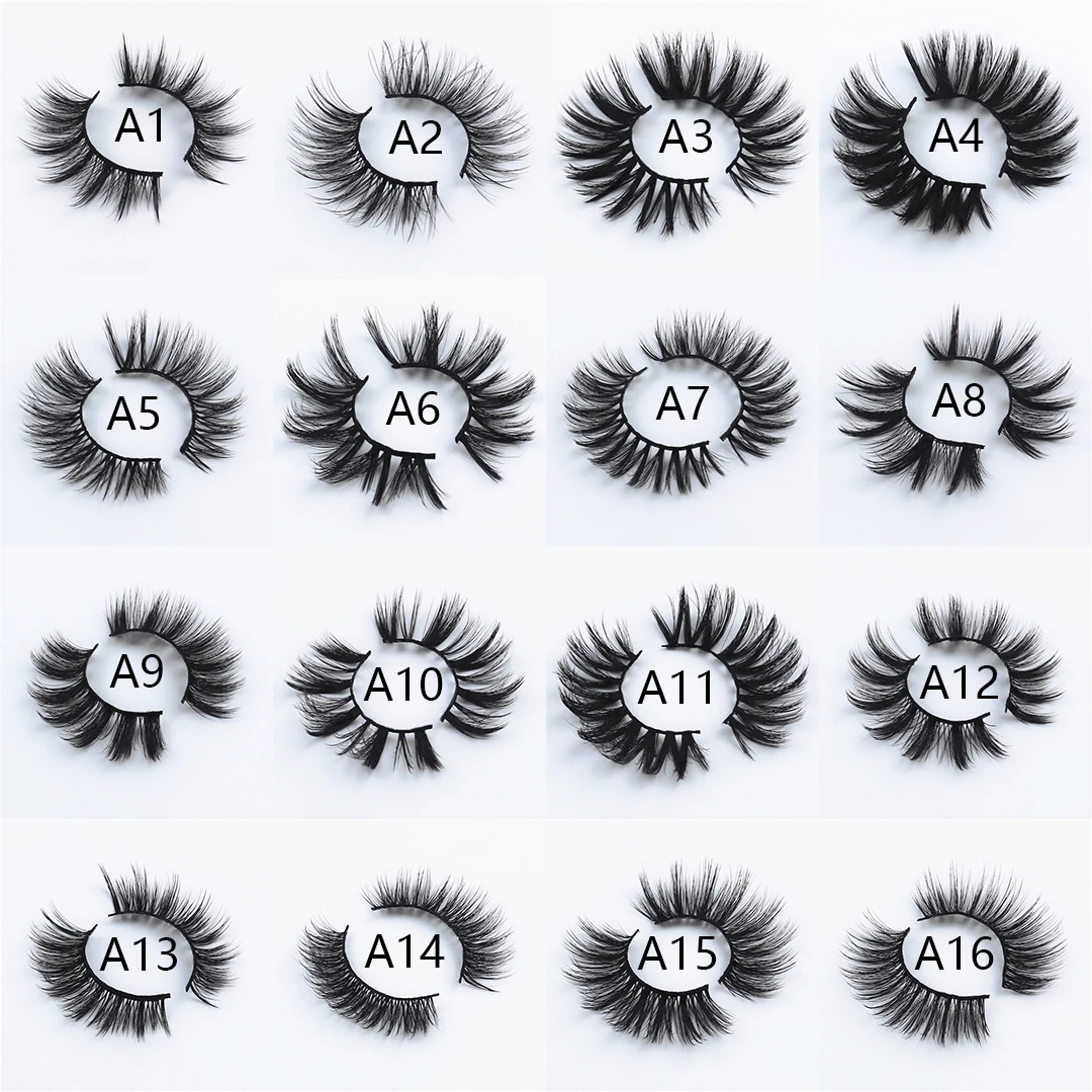 IEEYEEY 5/ 8 pairs natural eyelashes 3D dramatic mink eyelashes soft and long false eyelashes Makeup Eyelash Extension