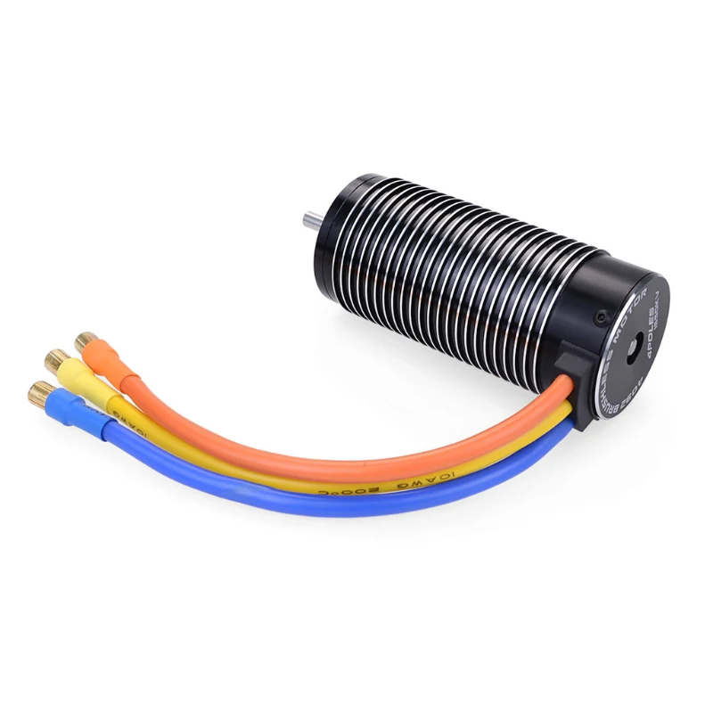 Rocket 4092 1420KV/1420KV/1650KV 4Pole 5mm Sensorless Brushless Motor for 1/8 RC Drift Racing Monster Truck Off Road Car