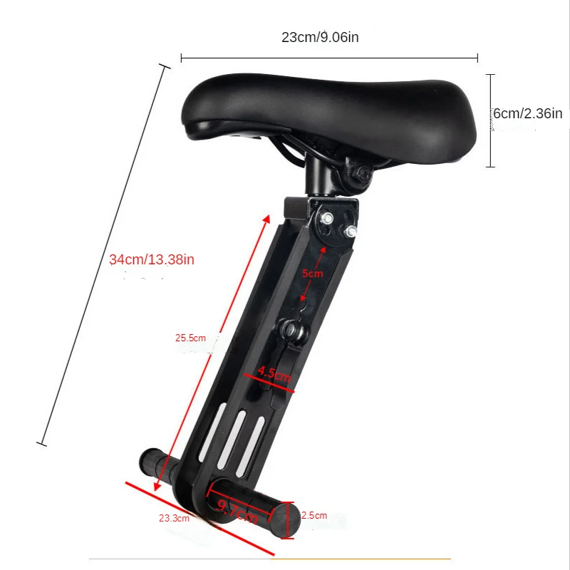 Comfortable MTB Bike Saddle Set for Kids, Cycling Front Seat, Cushion Pad, Road Bicycle Seat for Children, Bicycle Accessories