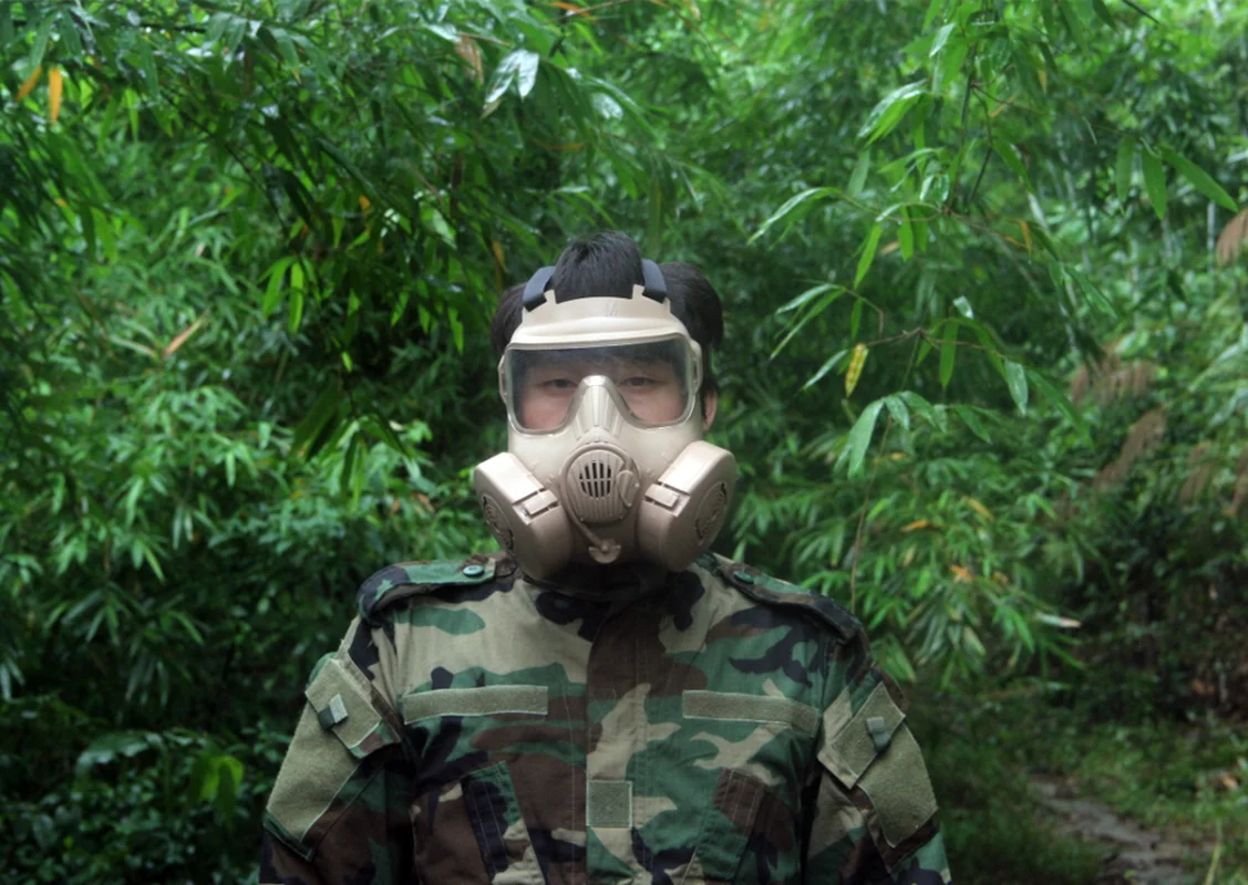 Tactical Airsoft Paintball Skull maschere protettive a pieno facciale M50 maschera antigas con ventilatore militare CS Wargame Cosplay Prop