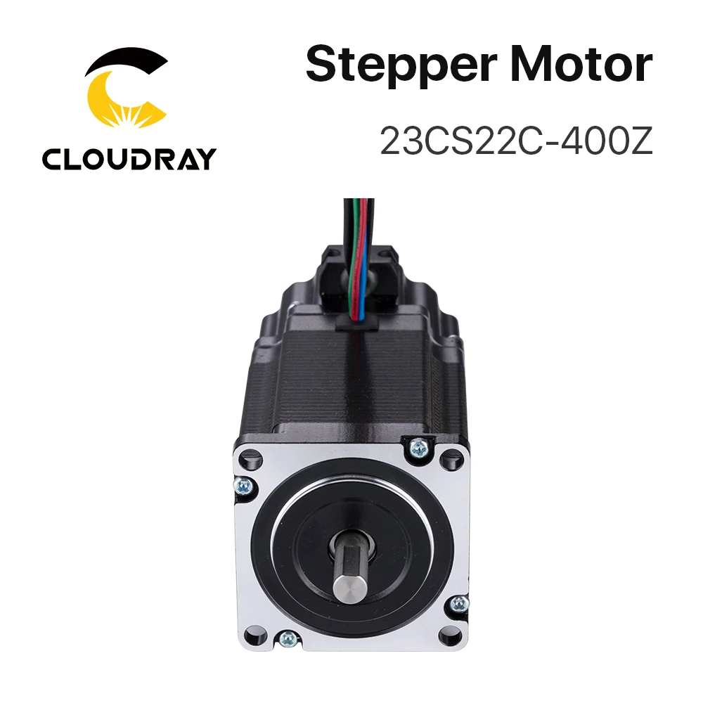 Nema 23 Stepper Motor 57mm 220Ncm 4A 2 Phase Stepper Motor with Brake 4-lead for 3D printer CNC Laser Grind Foam Plasma Cut
