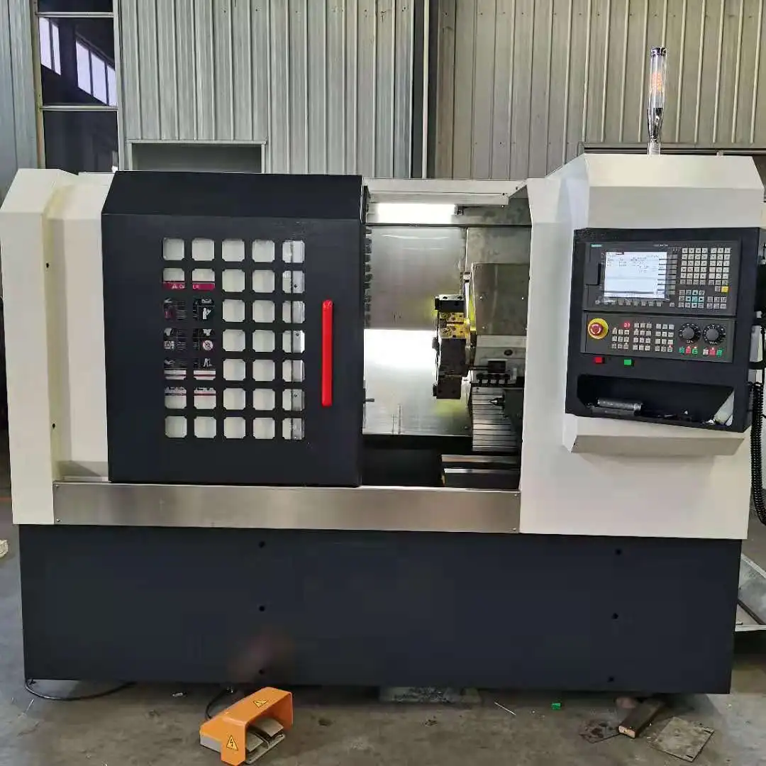 CKM6640 CNC 45องศาเอียงเตียงเครื่องกลึงโลหะเครื่อง
