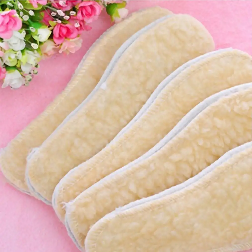 Shoe Insert Anti-slip Comfortable Cushion Winter Warm Insole for Outdoor