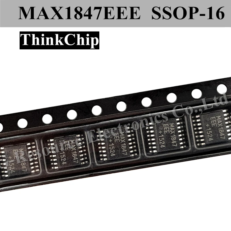 MAX1847EEE + T MAX1847EEE MAX1847 SSOP-16 عالية الكفاءة ، الوضع الحالي ، عكس تحكم PWM