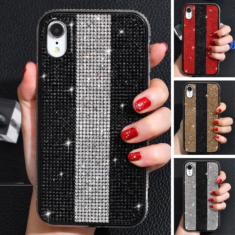 Sunjolly for Samsung Galaxy A71 Case A51 A71 A52 A72 A42 A12 A02S A41 A32 A31 A21S A21 A11 A01 Phone Case Diamond Cover coque