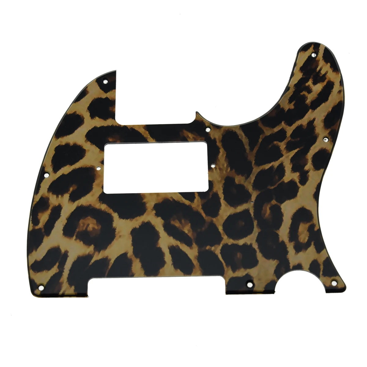 Ohello 8 Hole Tele Humbucker Pickguard 3D Printed Plastic Pickguard Scratch Plate with screws for Telecaster Guitar