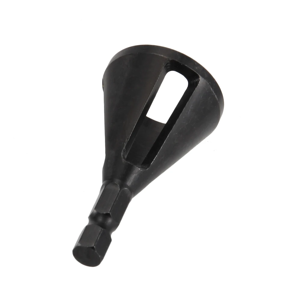 Broca de vástago hexagonal de acero inoxidable, herramienta de desbarbado de chaflán externo, herramientas de reparación de rebabas, muy utilizadas para taladros eléctricos VC