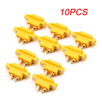 5/10PCS AMASS XT60E1-M / XT60E-M Mountable XT60 Male Plug Connector for RC Drone FPV Racing Fixed Board DIY Spare Part 4.23g