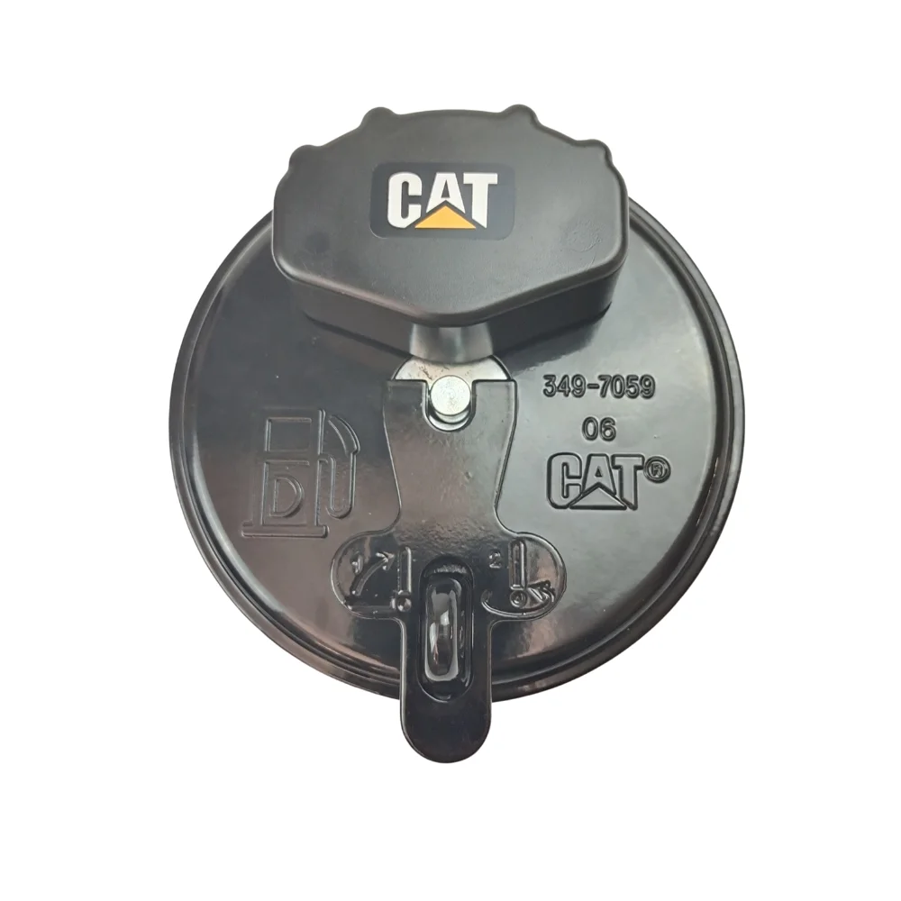 3497059 Fuel Tank Cap for CATERPILLAR Excavator CAT307E2/320gc/323gc 330D2 336D2 E320D E323D 324D E325D E336D Locks Caps Parts
