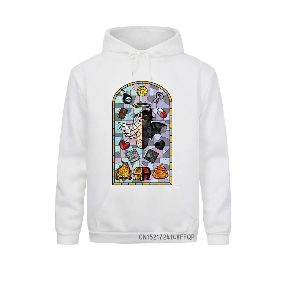 Men's Pullover The Binding Of Isaac Pocket Artwork Printing Hoodie For Male Graphic Coat Pocket