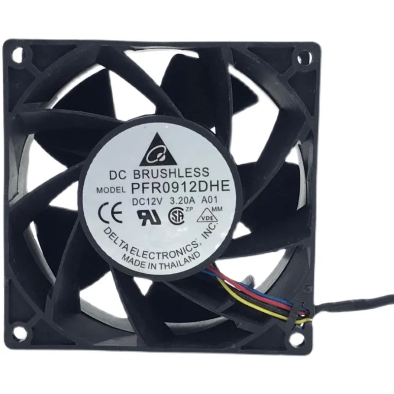 Original Delta Electronics PFR0912DHE Server-Square Fan D3 12V 3.20A