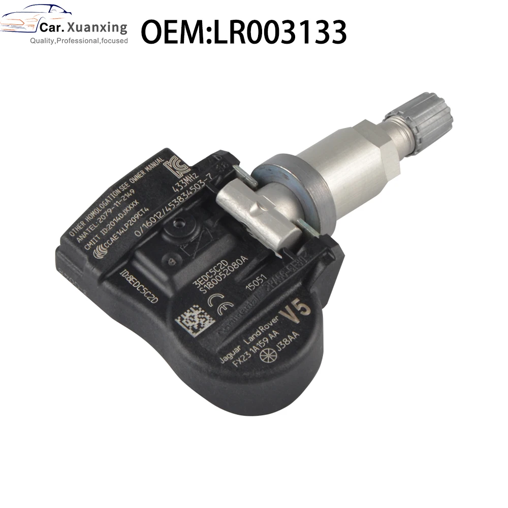 

LR003133 Tire Pressure Sensor Monitoring System TPMS 433Mhz For Land Rover Defender 2015