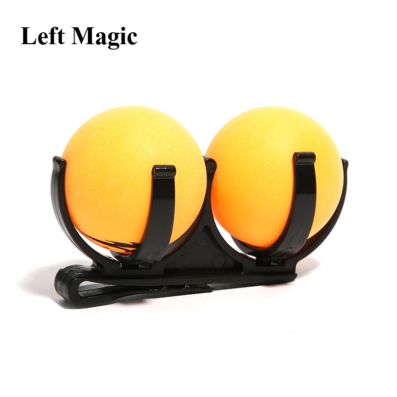 1set Pro Ball Holder (Can Hold Two Balls) Magic Tricks Close Up Stage Accessories Gimmick Prop Llusion Appearing Ball Magie Clip