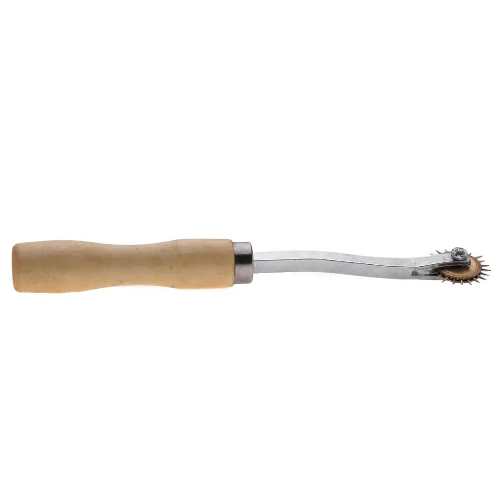 FCFJ-HBL4  Cloth Ruled Wheel Tool  (Wooden Handle )