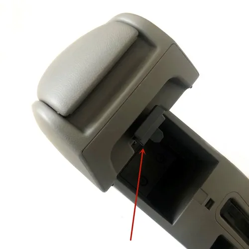 Imagen 2 del producto Tapa de reposabrazos de plástico negro, cubierta de consola, Clip de pestillo, captura para Great Wall Wingle 3 wingle 5 Steed