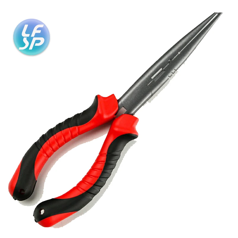 

Fishing Pliers Fish Lure Hook Remover Line Cutter Scissors Grip Hooks Split Rings Sleeves Tackle Line Cutter Scissors