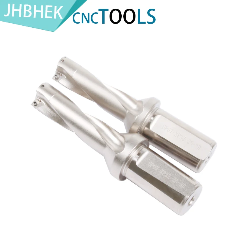 WC C40 40.5MM - 50MM U Drilling Shallow Hole indexable insert drills 2D 3D 4D 5D Fast Drill Bit 36.5mm CNC For WCMX Type Inserts
