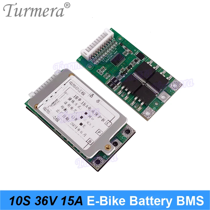 10s 36v Lithium-Batterie Schutz Bord 10S 36V 42V 15A Li-Ion Batterie BMS PCB für E-Roller Elektrische fahrrad batterie 36v ma