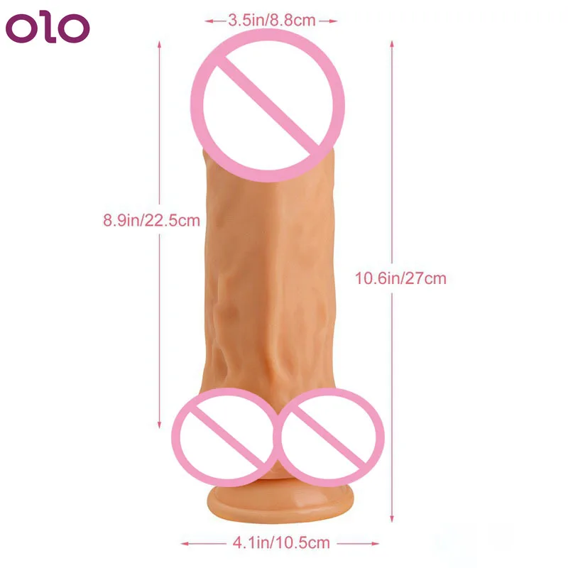 Huge Dildo Strap on Giant Penis with Suction Cup Sex Toys for Women 27*8cm Anal Butt Plug Super Thick Dick Vaginal Anus Dilator