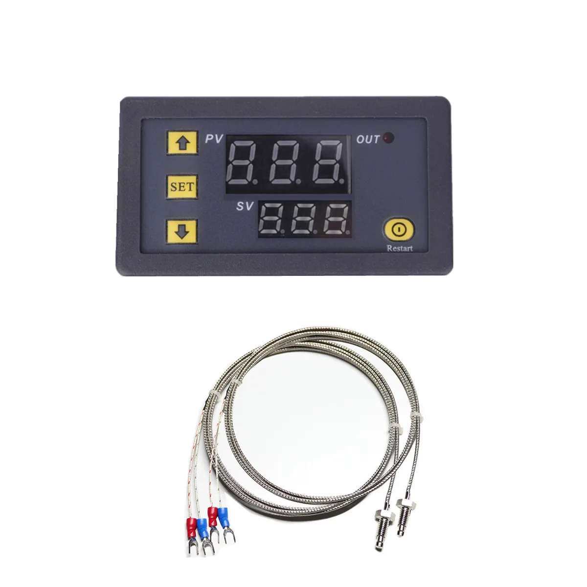 DYKB -60 TO +500C LED Digital Temperature Controller switch K Type Thermocouple Thermometer Thermostat AC 220V/DC 5V/12V/24V