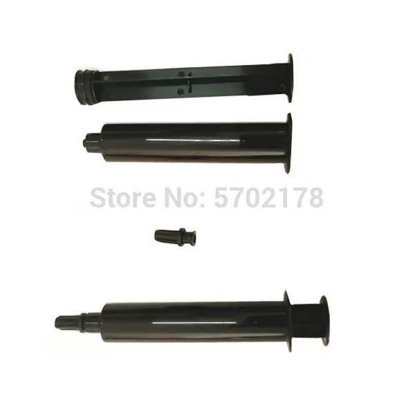 20PCS Wholesale high quality industrial black plastic syringe glue perfume hand push type luer lock syringe