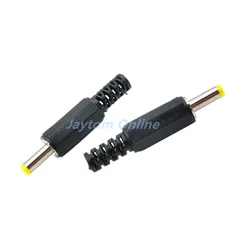 10pcs 4x1.7mm DC Power Male Plug Connector Adapter Plastic Handle Electrical Socket DC Outlet 4.0*1.7MM