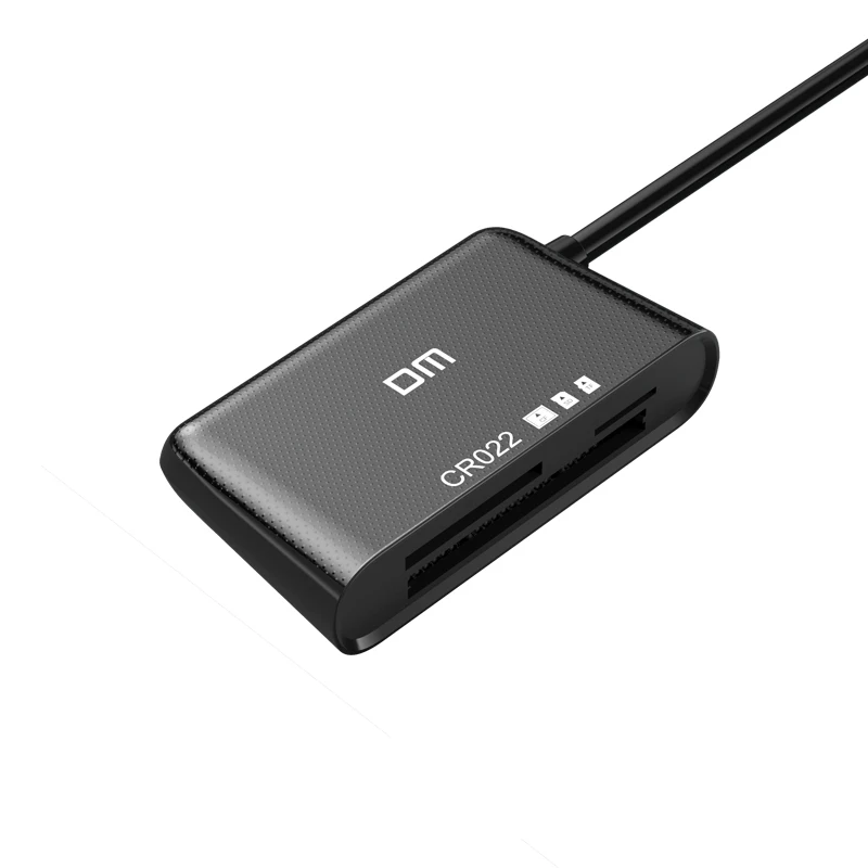 DM 3 In 1 Card Reader CR022 SD/TF/CF Muldti Card Reader With Type C Interface 1 Order