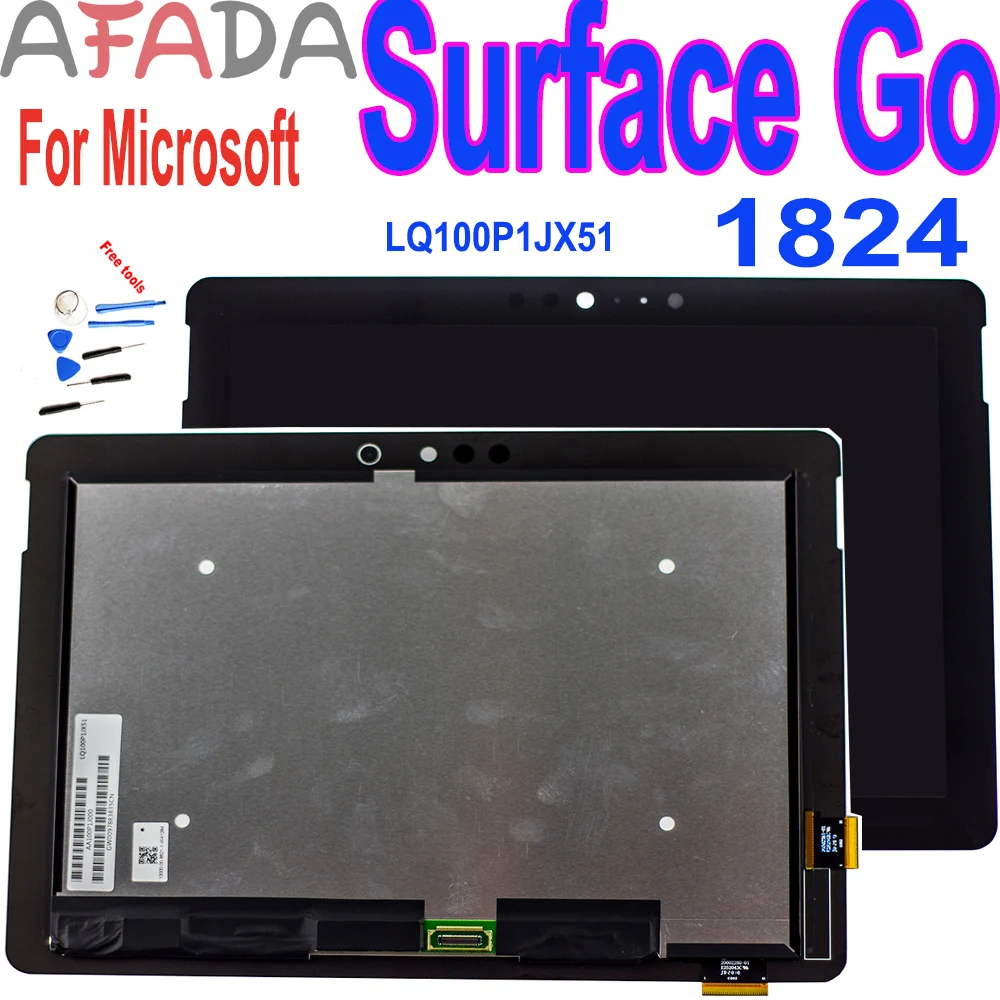 

100% New 10.1"LCD For Microsoft Surface Go 1824 LCD Display Touch Screen Digitizer Assembly For Surface Go LQ100P1JX51 LCD